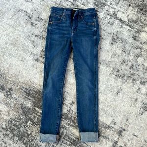 Madewell 9” high-rise skinny jeans
